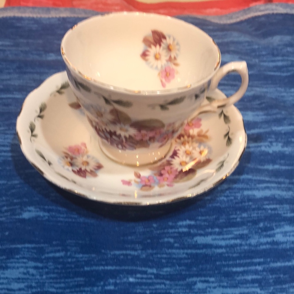 Colclough Bone China Tea cup and saucer